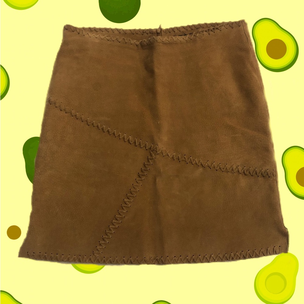 Leather Skirt Wet seal